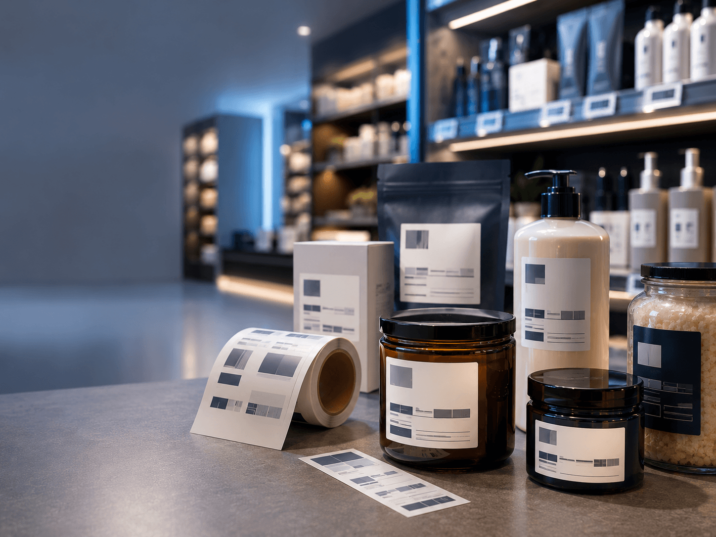 Operação de varejo com identificação de produtos no ponto de venda