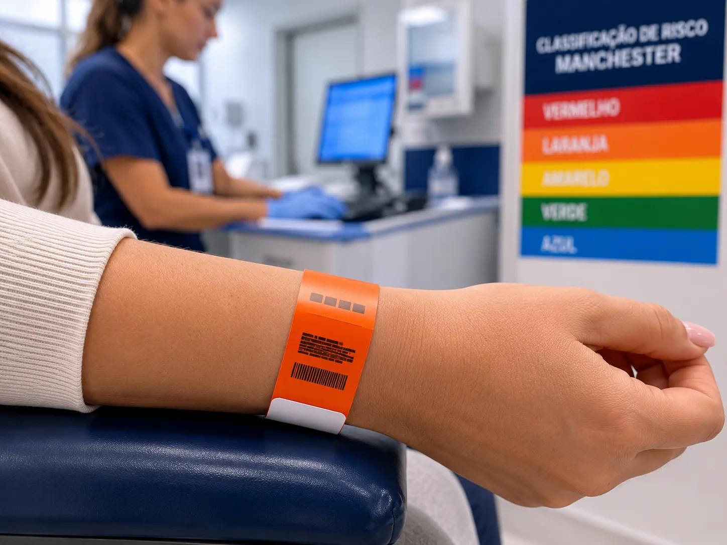 Pulseira de Protocolo de Manchester